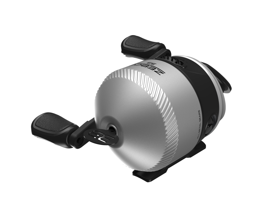 Zebco 33 Silver Spincast Reel