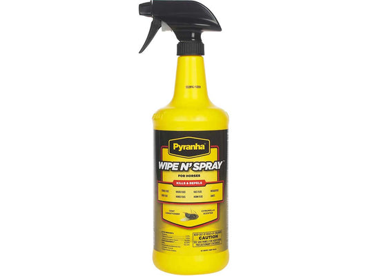 Pyranha Wipe N' Spray Fly Spray