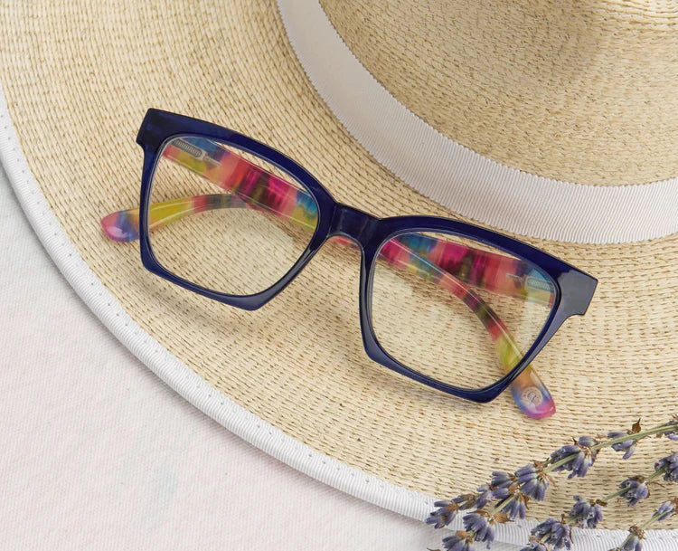 Peepers Maisie Blue Ikat Reading Glasses