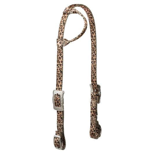 Weaver Patterned Poly Sliding Ear Headstall