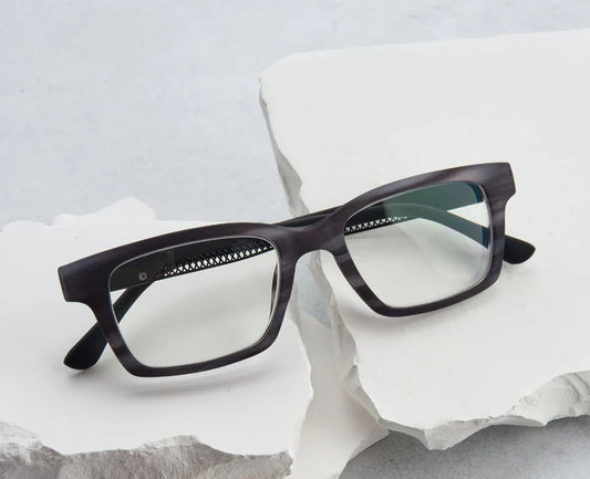 Peepers Cedar Charcoal Horn/Black Reading Glasses