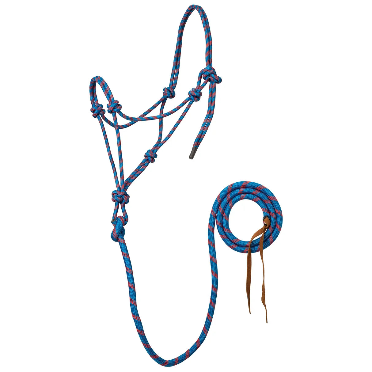 Weaver 5/16” Rope Horse Halter with Attached Lead