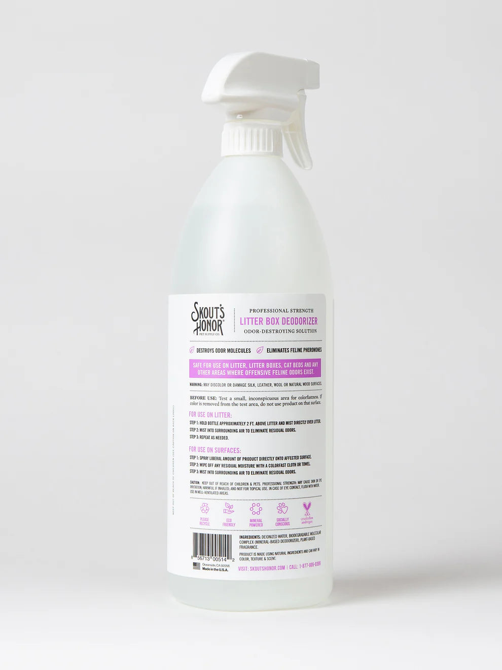 Skout's Honor Litter Box Deodorizer
