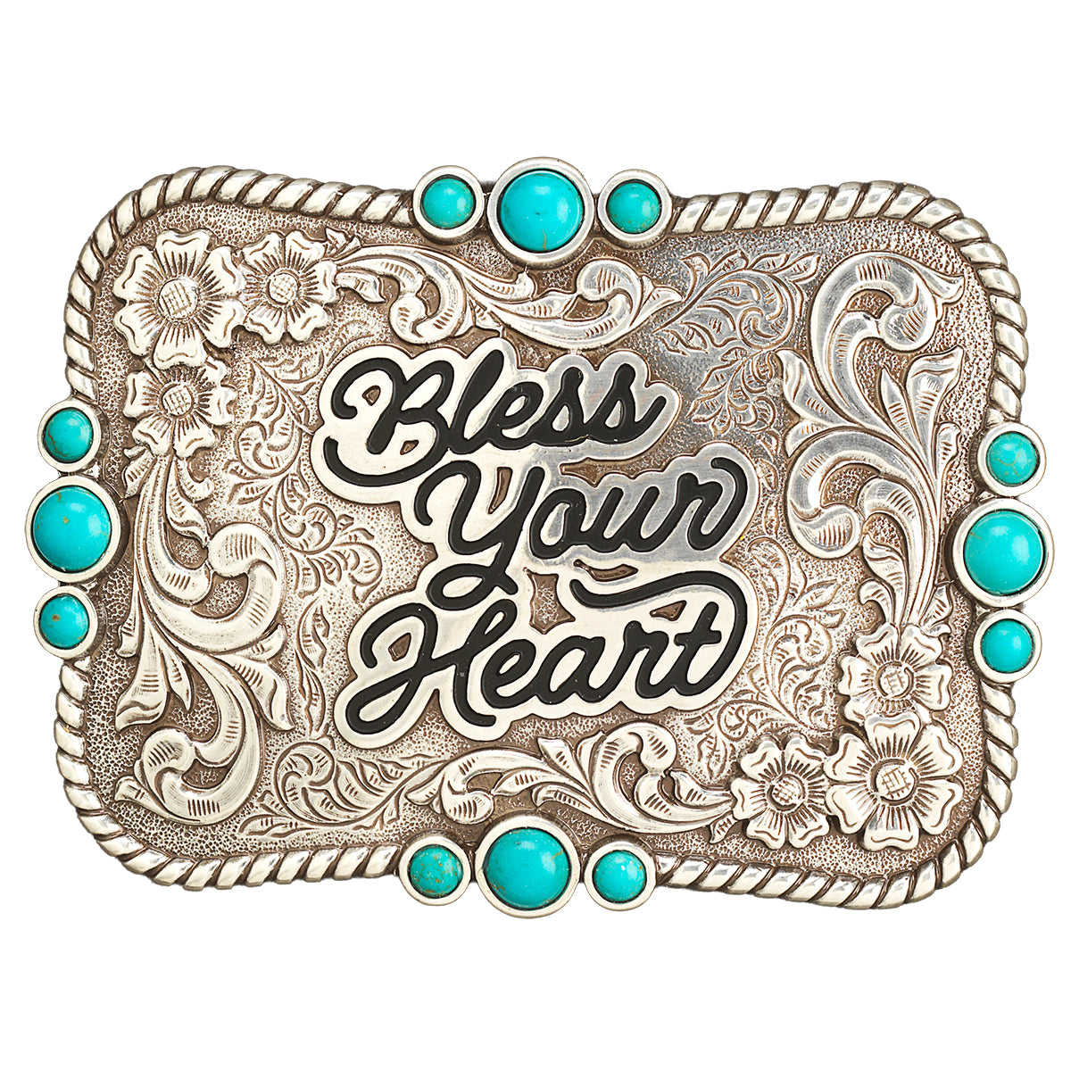 Blazin Roxx Womens Bless Your Heart Buckle