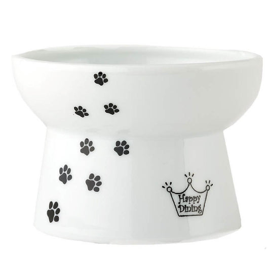 Necoichi Raised Cat Food Bowl