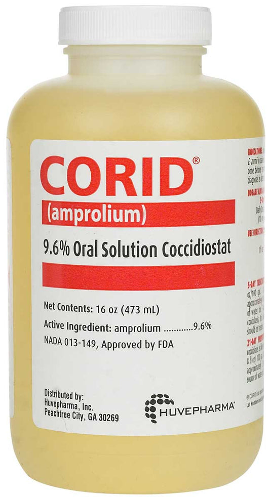 Corid 9.6% Oral Solution Coccidiostat