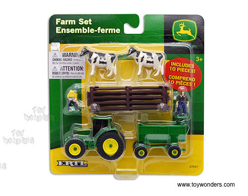 John Deere 10 Piece Farm Set