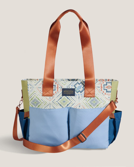 Pendleton Harding Beach Canopy Canvas Super Tote