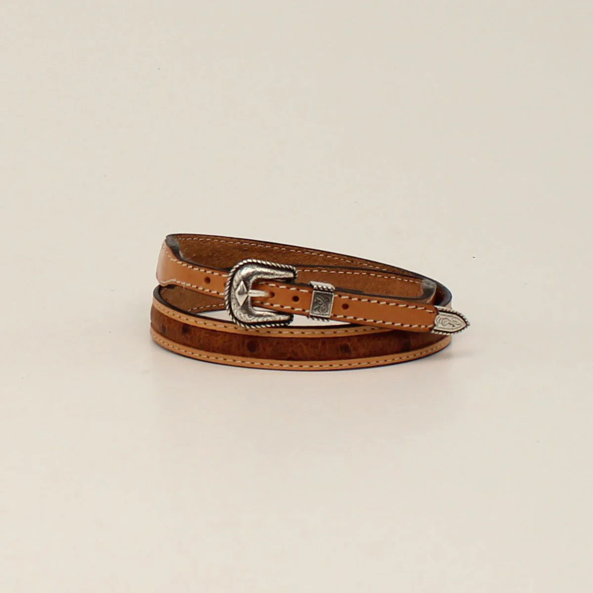 3D Western Ostrich Hatband