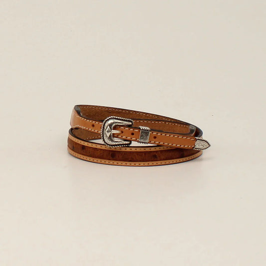 3D Western Ostrich Hatband