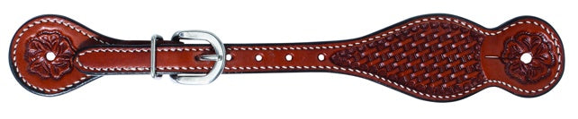 Professional's Choice Men's Mesa Spur Straps in Chestnut