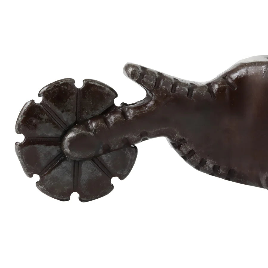 Weaver Men's Spur with Plain Buffed Brown Band