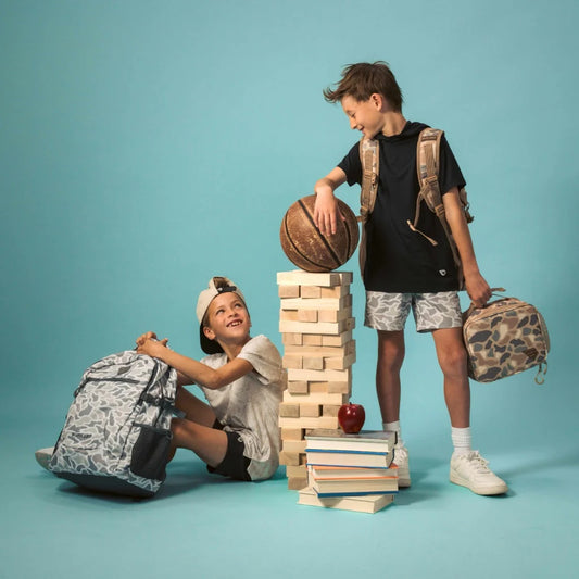 Burlebo White Camo Backpack