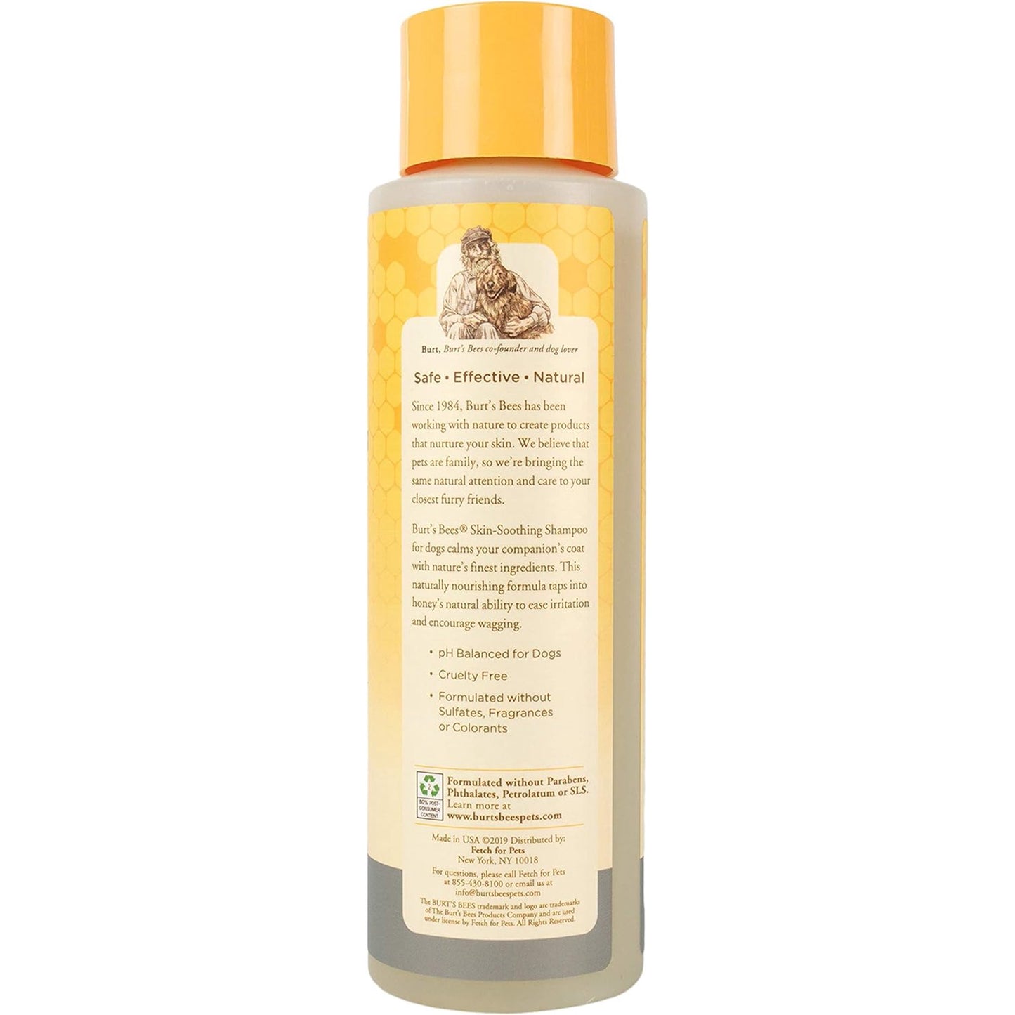 Burt's Bees Skin-Soothing Dog Shampoo with Honey and Rosemary