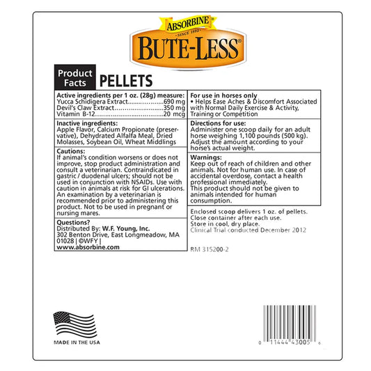 Bute-Less® Comfort & Recovery Supplement Pellets