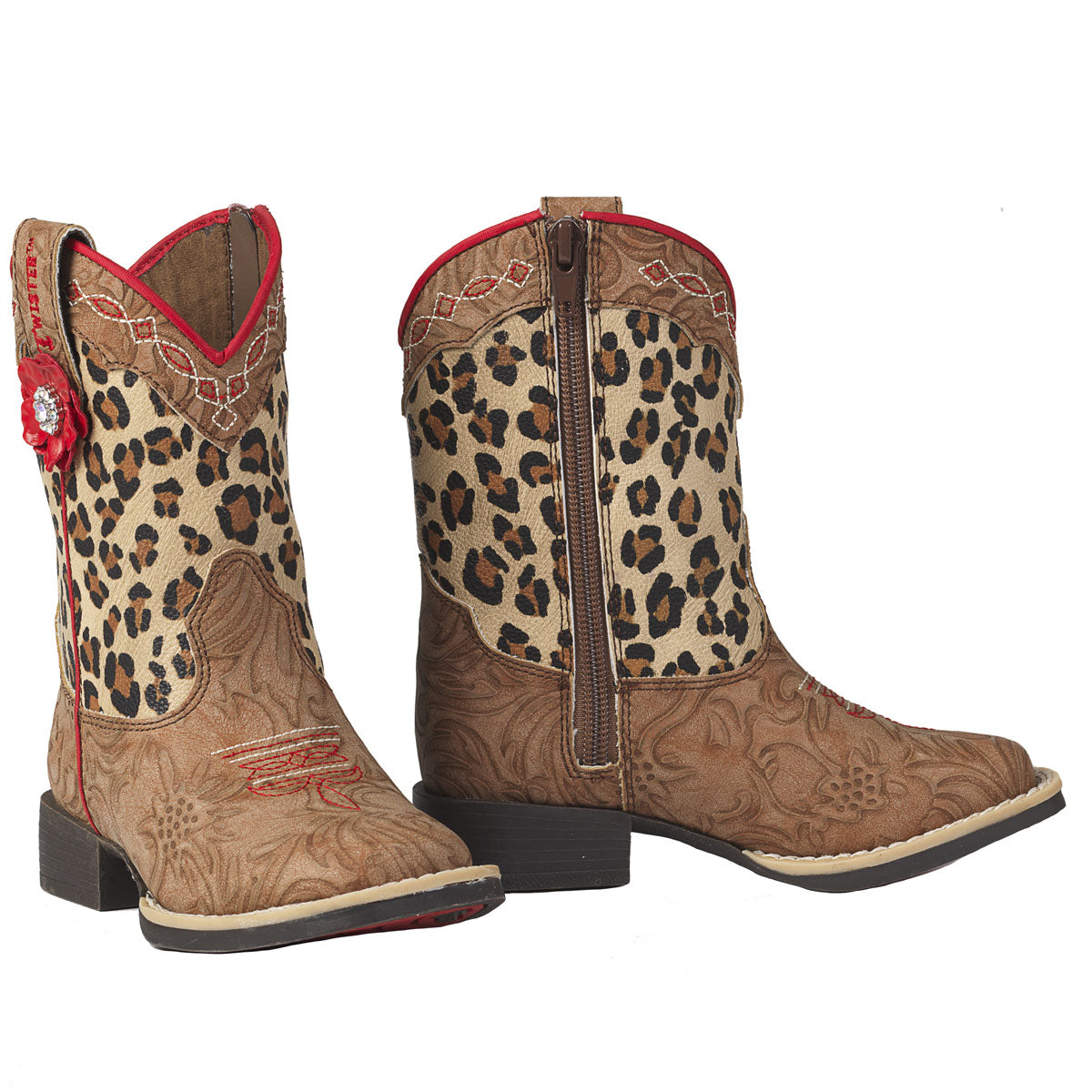 Twister Toddler Avery Boot in Leopard