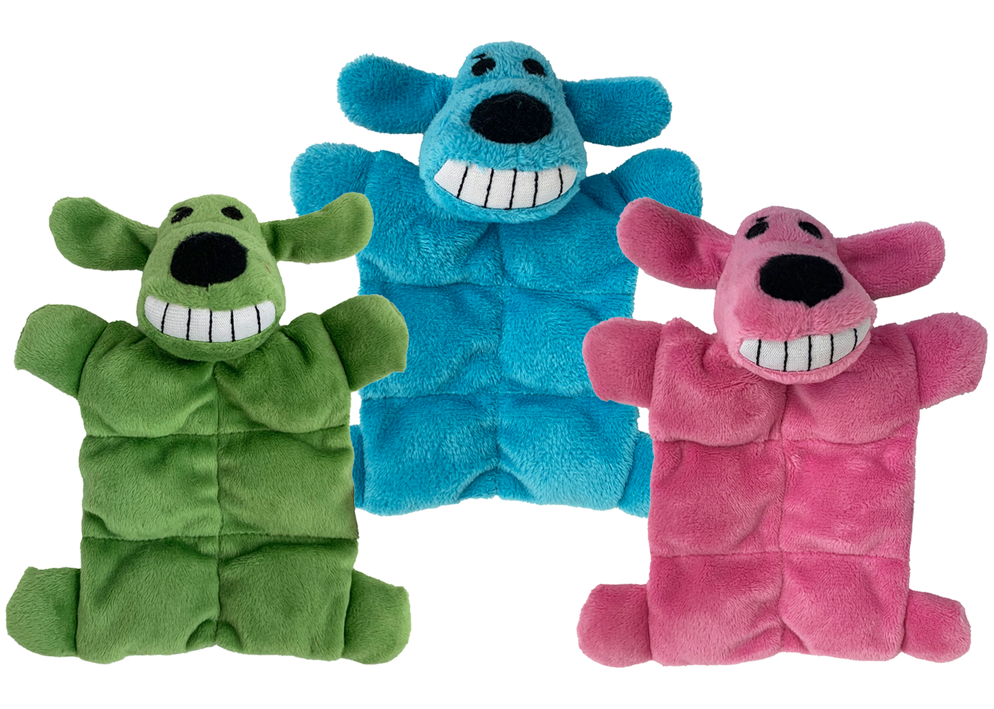 Multipet Loofa Squeaker Mat Dog Toy