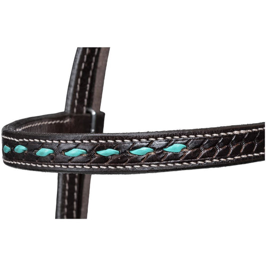 Tough1 Royal King Pony Bryson Browband Headstall