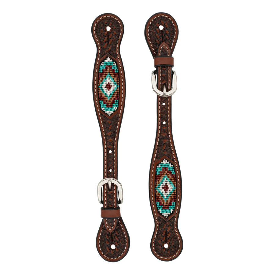 Weaver Ladies Beaded Spur Straps