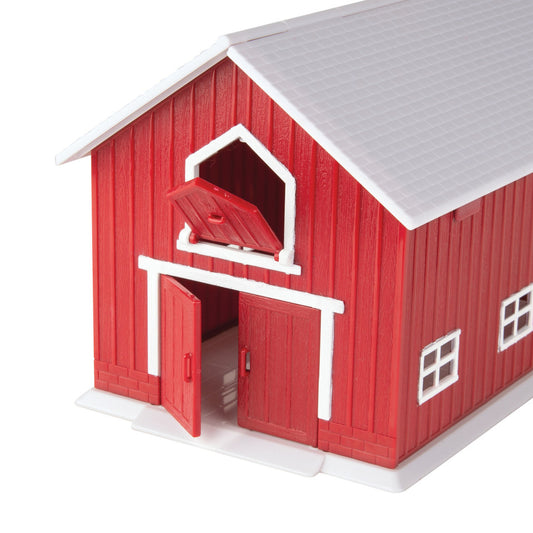 John Deere 1:64 Scale 24 Piece Farm Playset with On-the-Go Barn