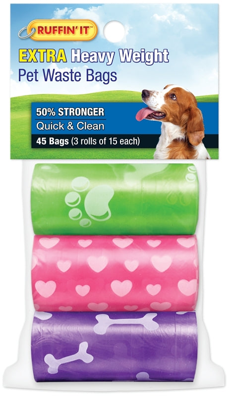 Ruffin' It Pet Waste Bag Refills 45 Count