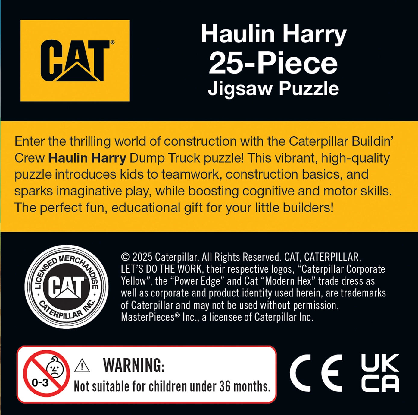 Cat Haulin Harry 25 Piece Puzzle