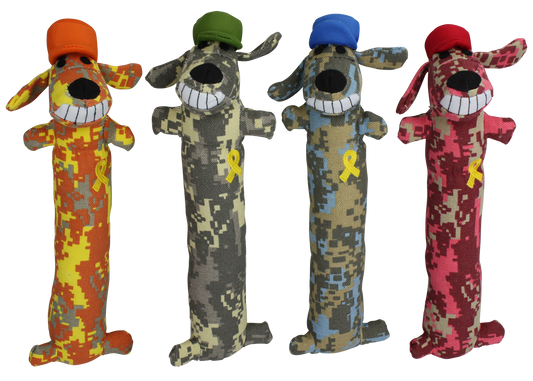 Multipet 'Support Our Troops' Loofah Dog