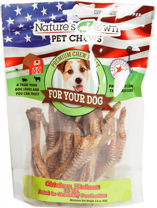 Nature's Own Pet Chews USA Chicken Kickerz