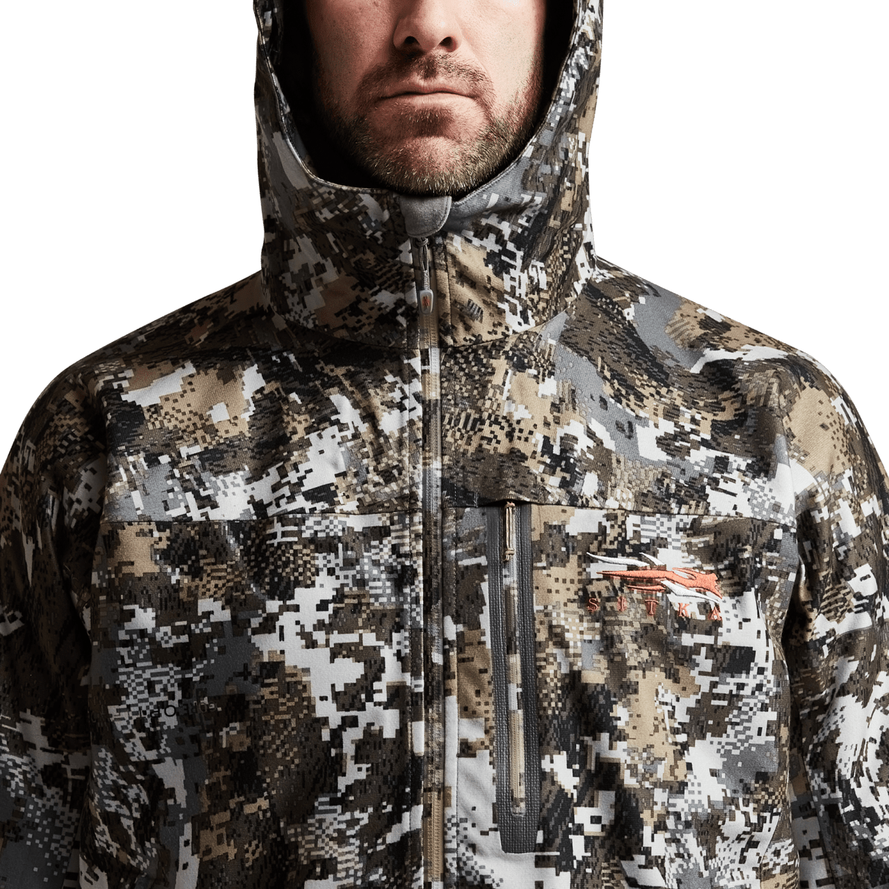 Sitka Downpour Jacket in Optifade Elevated II