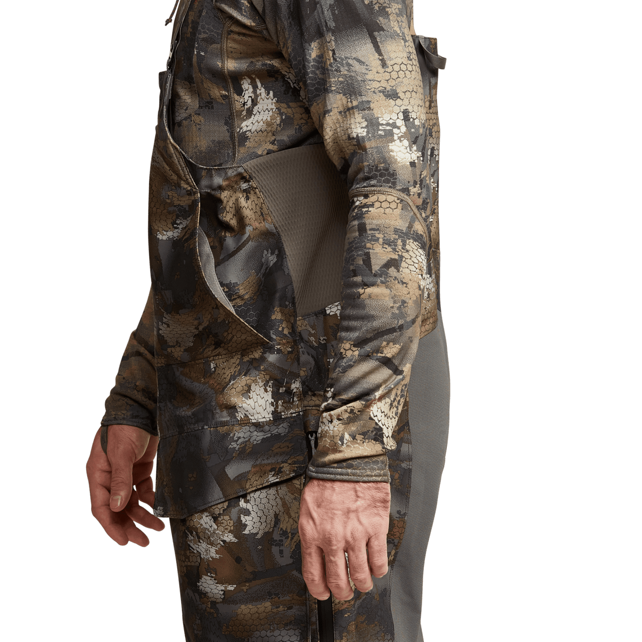 Sitka Hudson Bib in Optifade Timber