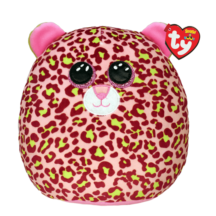 Ty Squish a Boos- Lainey the Pink Leopard – Cowboy Headquarters