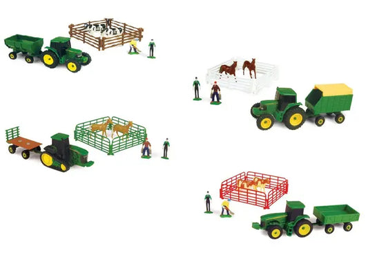 John Deere 10 Piece Farm Set