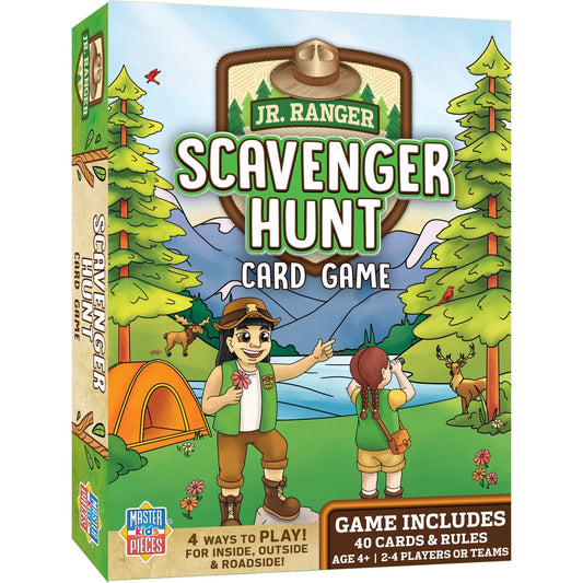 Jr. Ranger Scavenger Hunt Card Game