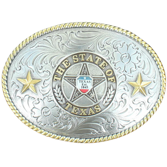 Nocona State of Texas Buckle