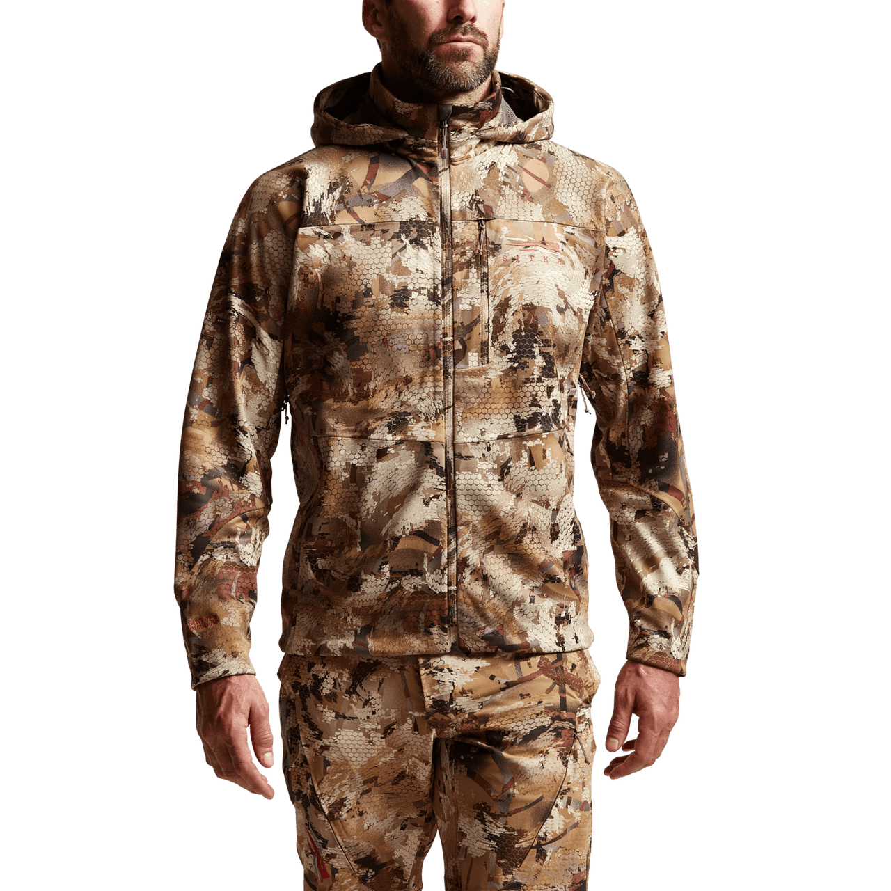 Sitka Jetstream Jacket in Optifade Waterfowl Marsh