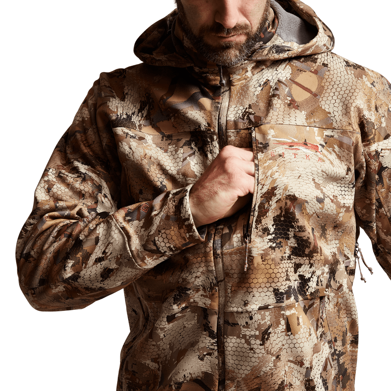Sitka Jetstream Jacket in Optifade Waterfowl Marsh