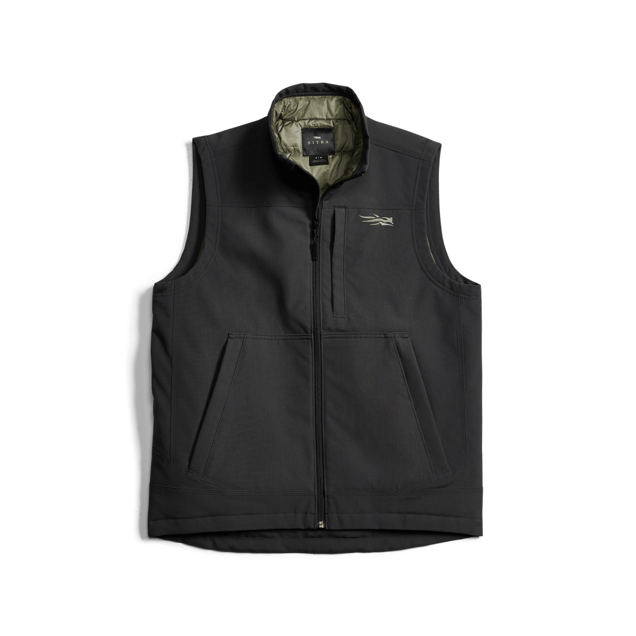 Sitka Grindstone Work Vest in Obsidian Black – Cowboy