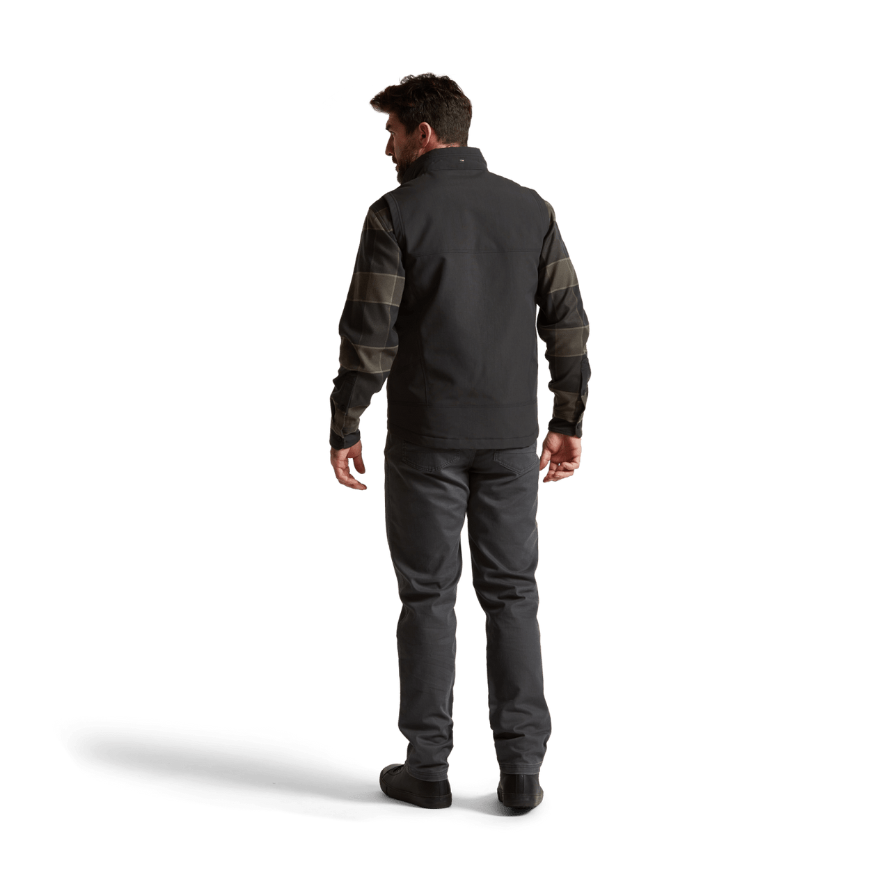 Sitka Grindstone Work Vest in Obsidian Black