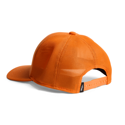 Sitka Icon Flex Mid Pro Trucker Hat in Ultra Orange