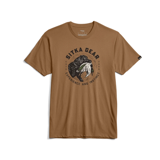 Sitka Instinct Tee in Sequoia Brown
