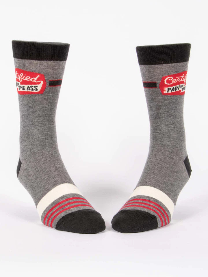 Certified Pain In The Ass Crew Socks