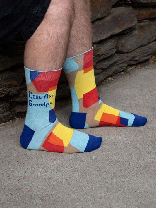 Cool-Ass Grandpa Crew Socks