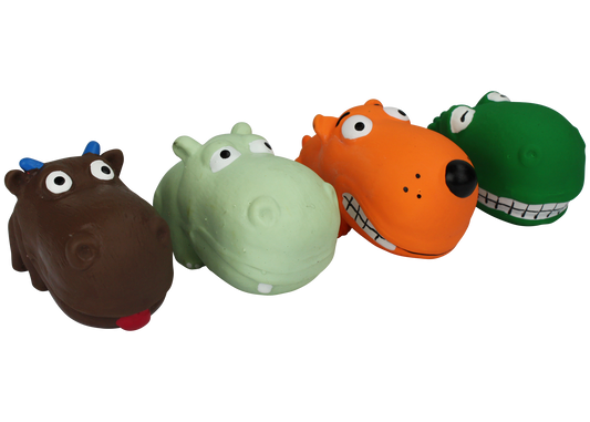 Multipet Mini Latex Animal Dog Toy