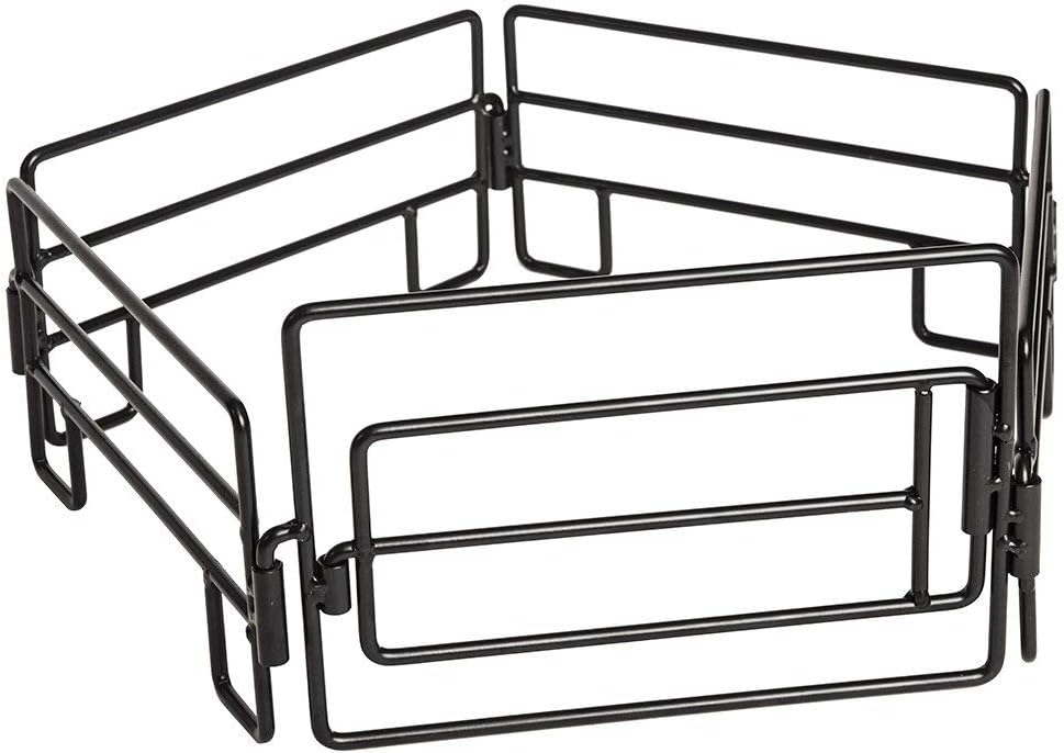 Little Buster Toys 5 Piece Panel and Gate Combo Black