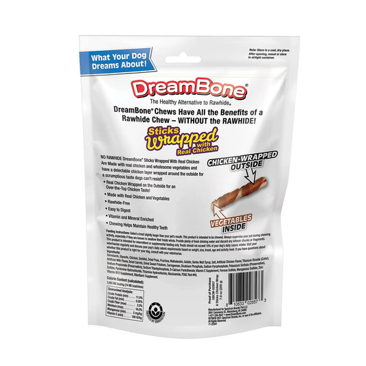 DreamBone Chicken Wrapped Chews-Large