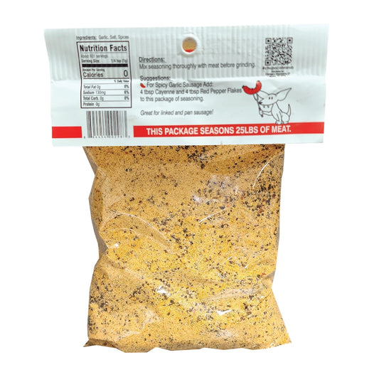 2 Gringo's Chupacabra Garlic Sausage Mix