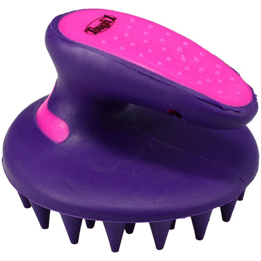 Tough1 Great Grips Cone Curry with Handle in Purple & Pink