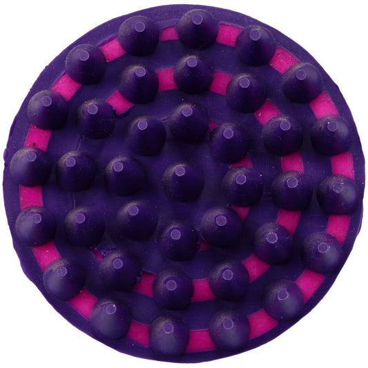 Tough1 Great Grips Cone Curry with Handle in Purple & Pink