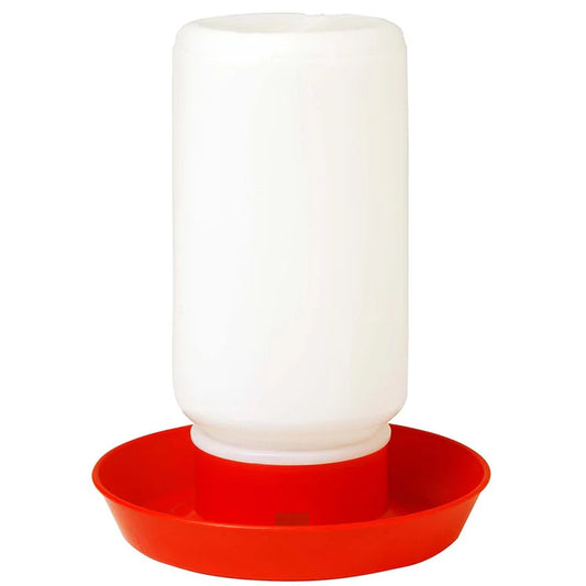 Little Giant 1 Quart Fount Plastic Jar Screw-On Waterer