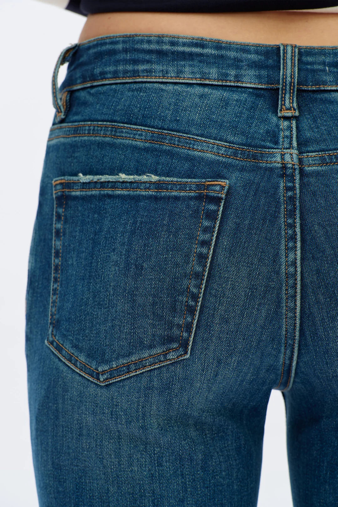 Bayeas Low Rise Straight Leg Jean
